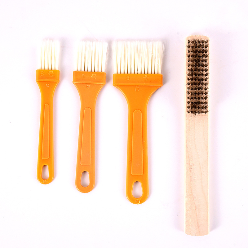 Factory stock of plastic brushes, food brushes, gap cleaning brushes, barbecue brushes, keyboard cleaning brushes and baking brushes Specification image