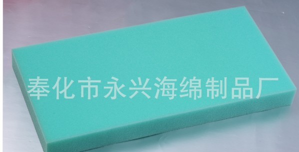 厂家供彩色海绵材料 过滤海绵 高弹海绵蓝色/红色/橘色海绵
