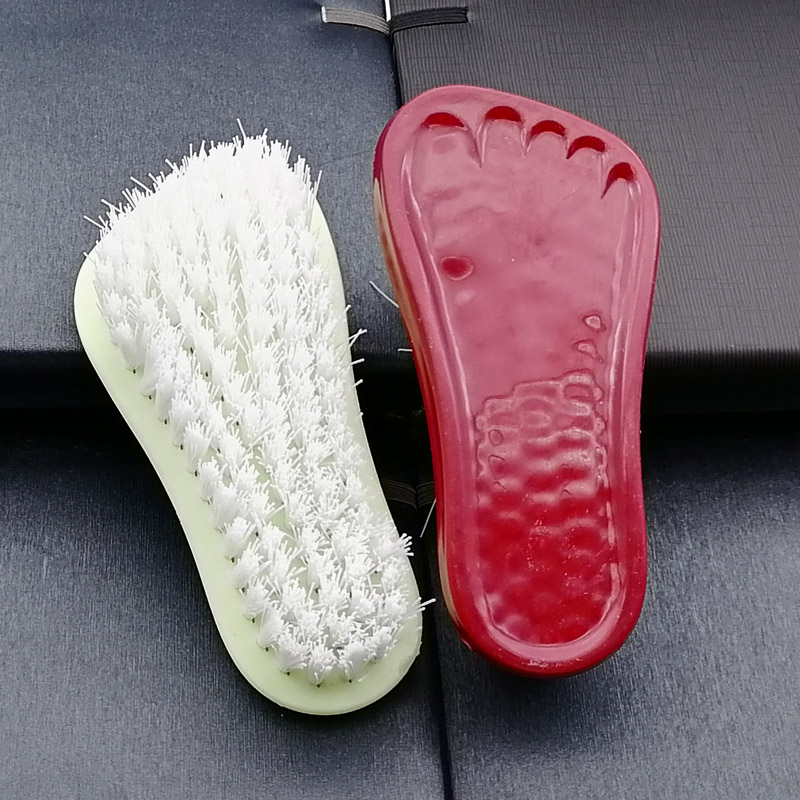 D2214 6212 Foot shoe brush, shoe scrubbing brush, floor cleaning brush, laundry brush, 2-yuan store Specification image