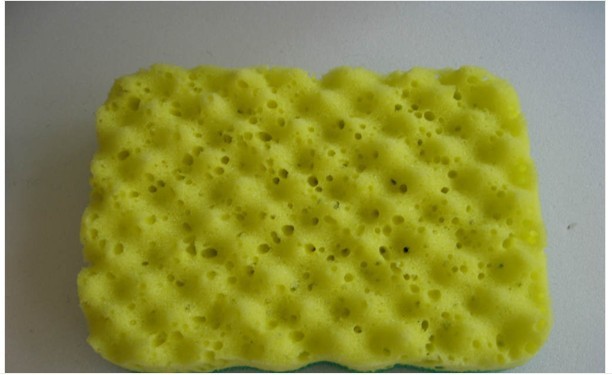Direct sales from sponge manufacturers: Square sponges, colorful porous seaweed cleaning sponges details Picture