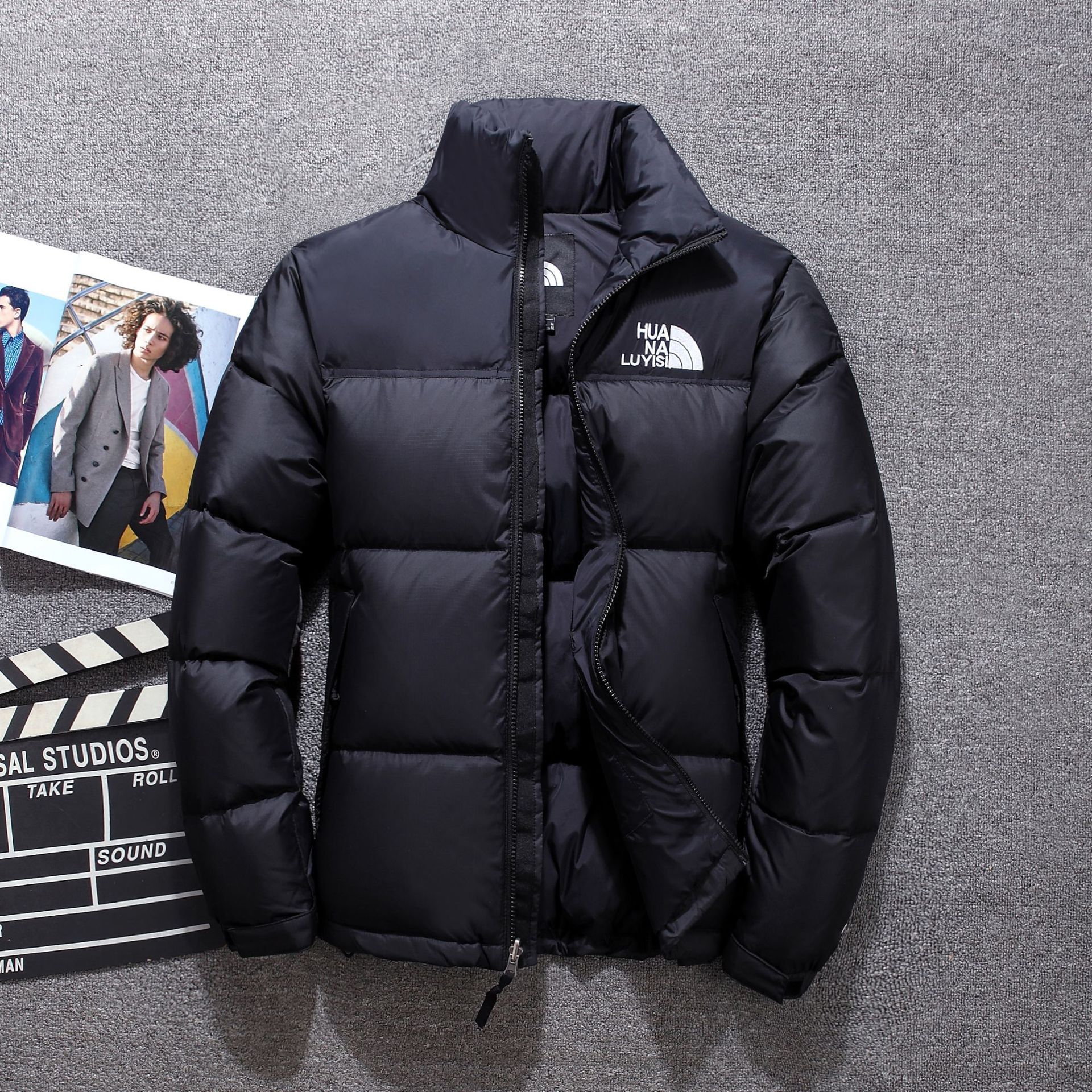 2021 North New Style Men's Down Jacket Korean version, large size, loose, short style, multi-color and multi-size for teenagers, one-piece consignment Application Scenario