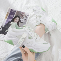Dad shoes female 20 spring new breathable mesh shoes casual sports shoes Female Korean students running shoes