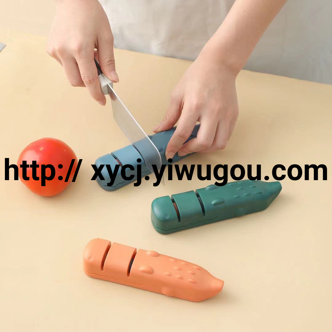 Kitchen knife sharpener Household quick knife sharpener automatic kitchen knife scissors sharpener stone hand sharpener tool