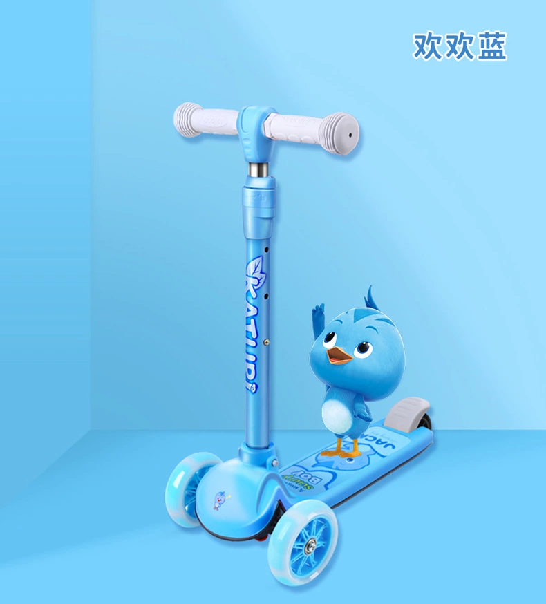 The "Cute Chicken Team" offers children's scooters, beginner scooters, kids' scooters, and single-legged scooters for children aged 2 to 7 Application Scenario