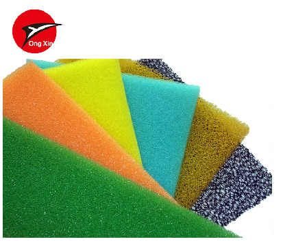 We supply filter sponge products and quick-drying cotton with different pore sizes ranging from 20 to 60PP Specification drawing