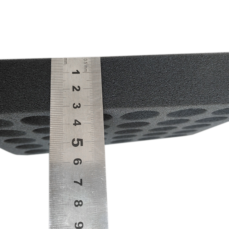 Black sponge shockproof and anti-drop inner lining packaging sponge special-shaped sponge manufacturer sponge packaging inner lining Item Picture