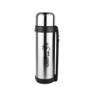 【 Factory Direct Sales 】 Reinforced plastic handle vacuum stainless steel double-layer wide-mouth thermos flask, thermos cup and flask sling Item Picture