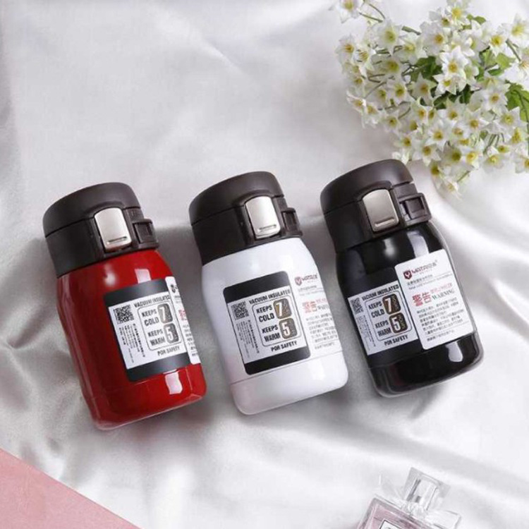 HUFA pop-up fashion insulated Cup, 304 stainless steel water cup for men and women, portable mini water cup for students and children details Picture