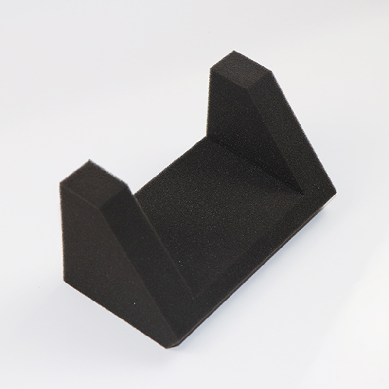Black packaging sponge customized according to provided drawings, punched gift box filling factory direct sales, high-quality sponge wholesale Application Scenario