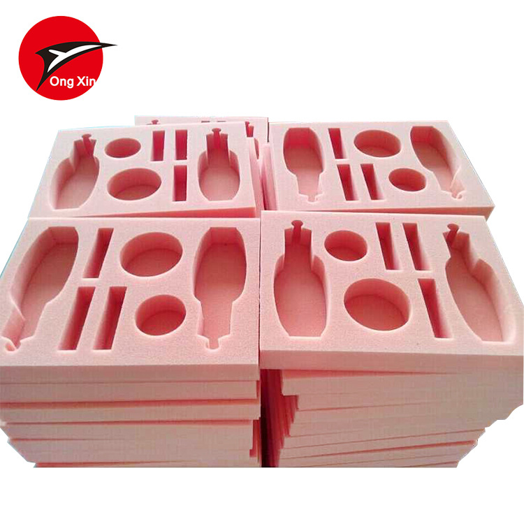 Ningbo factory customizes orange packaging sponge inner lining, high-density sponge PU sponge inner support Item Picture