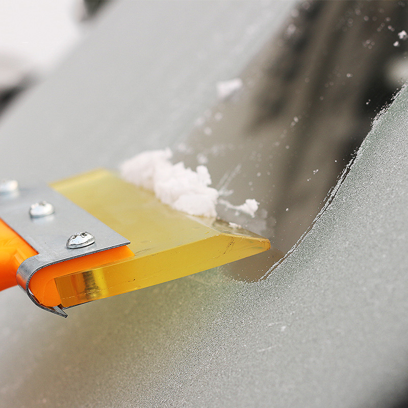 Long-handled ox-tendon snow scraper, Oxford snow scraper for cars, water scraper, film scraper, defrosting and de-icing scraper, snow removal details Picture