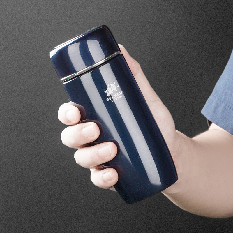 HUFA新款不锈钢商务保温杯便携户外水杯子广告礼品创意茶杯百货图