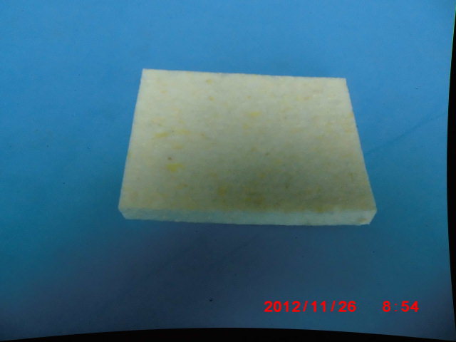 Wholesale of white recycled sponge and ironing table sponge in Ningbo full figure