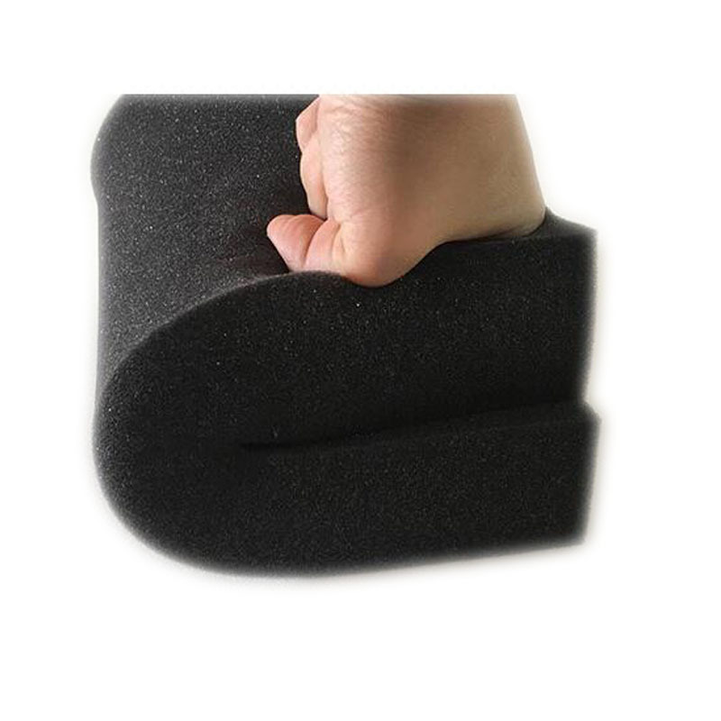 Ningbo Sponge Factory's black and white sponge pads, medium and high-density large packaging, color soundproof thin sponge sheet cutting dimensions Item Picture