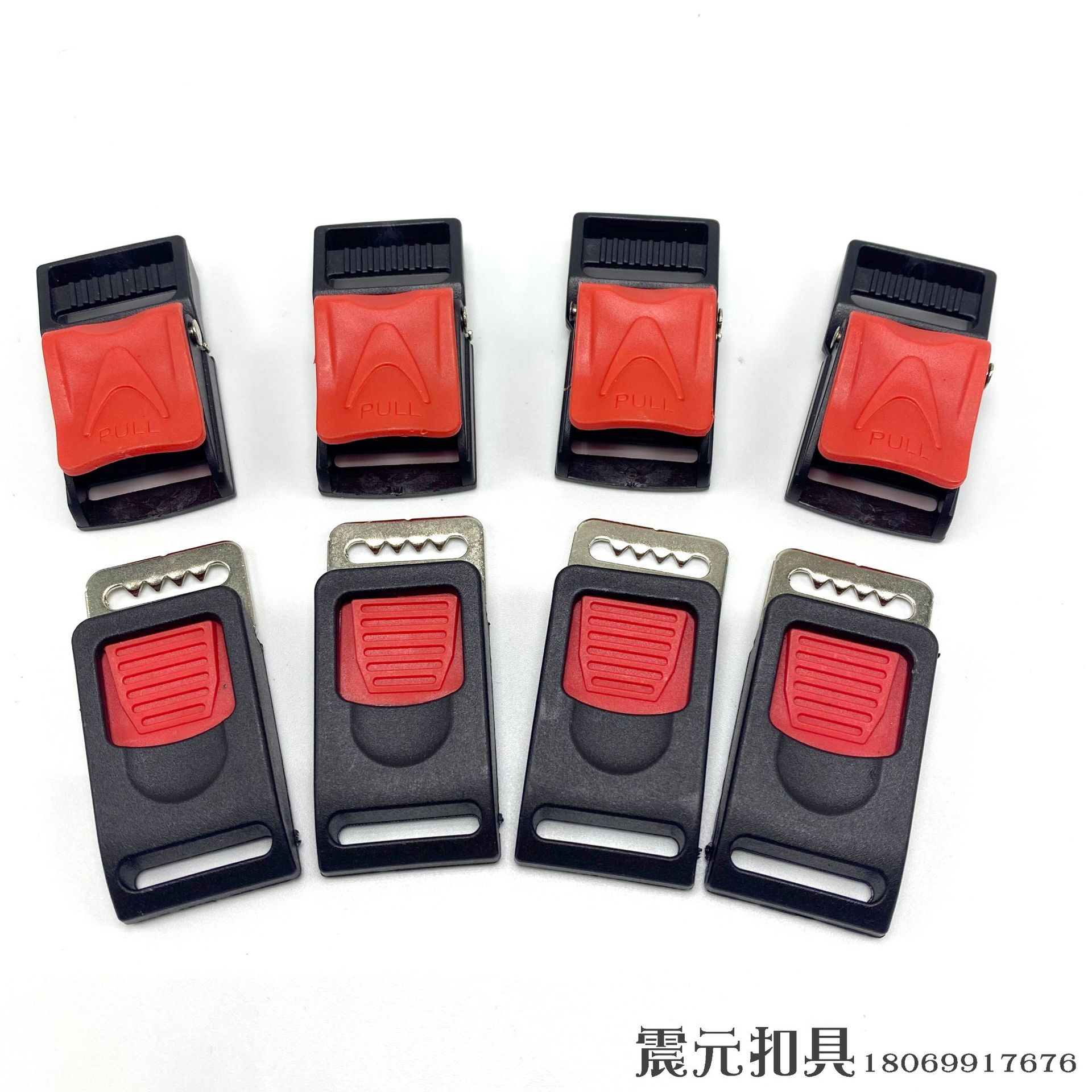 Helmet accessories Helmet adjustment knob lower buckle pin buckle Backpack plastic webbing buckle available