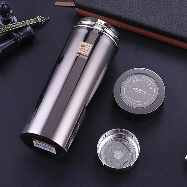Titanium High series stainless steel titanium gold insulated cups, high-end business tea brewing and office cups for men and women, customized logo Application Scenario