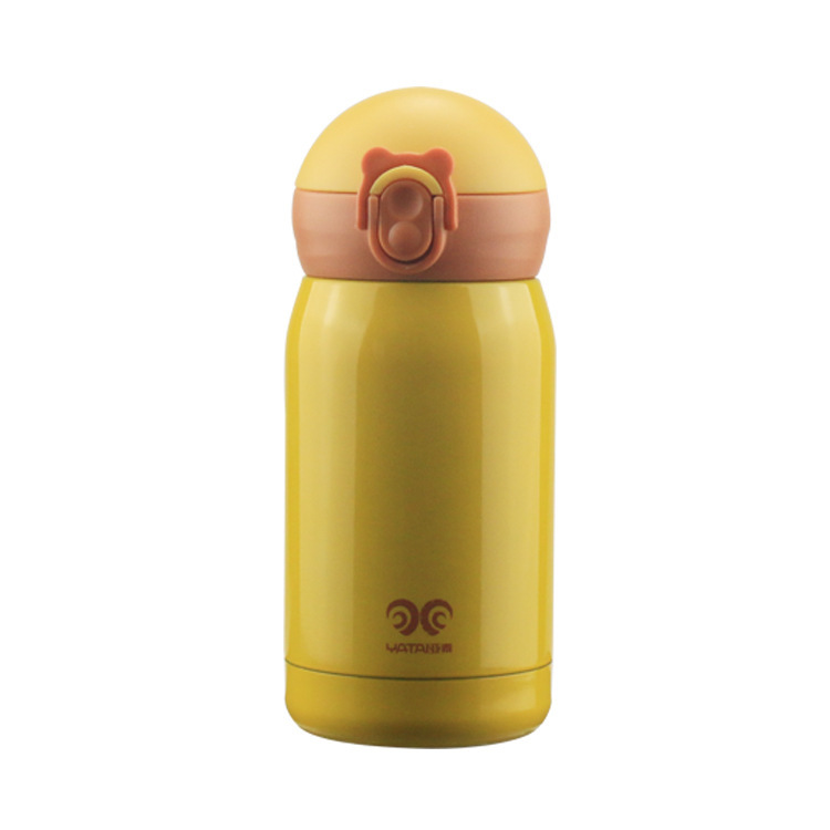 Mini insulated water, a Korean version of children's creative, cute and small stainless steel vacuum custom logo bouncing cup Specification image
