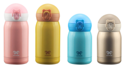 Mini insulated water, a Korean version of children's creative, cute and small stainless steel vacuum custom logo bouncing cup Application Scenario