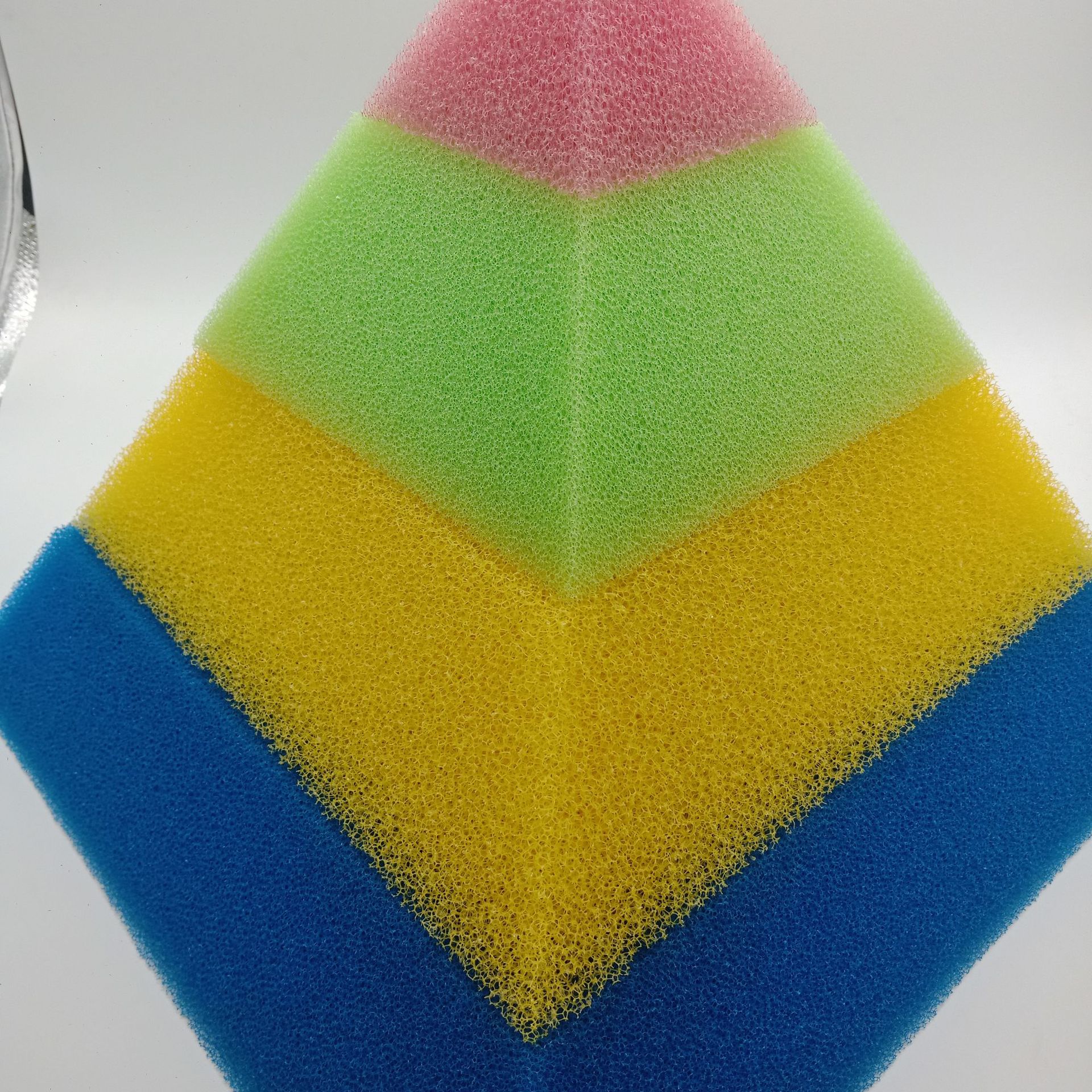 Factory direct sales supply customizable polyurethane filter mesh cotton, mesh air filter cotton, aquarium filter cotton Specification drawing