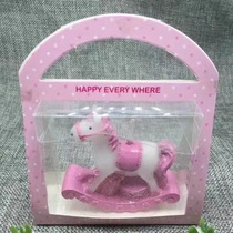Make a wish Baby Angel carriage candle cake Creative modeling birthday party candles decorative craft candles