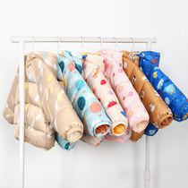 Baby warm cotton-padded coat children hooded cotton-padded coat men's and women's clothes baby clothes autumn and winter thick cotton-padded jacket coat