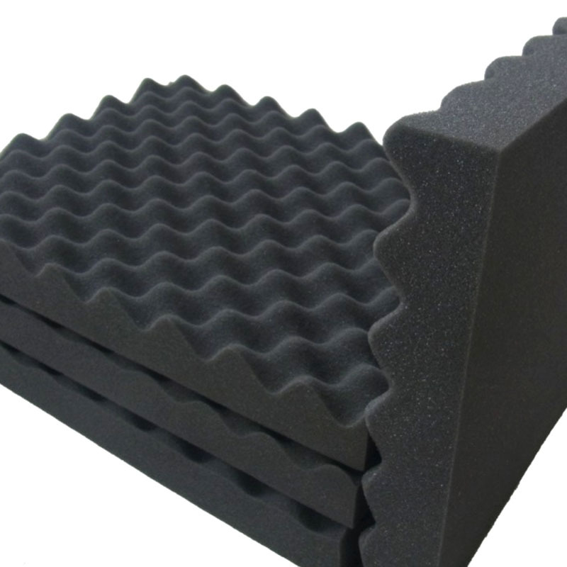 Musical instrument shockproof and anti-collision sponge, 2.5cm wave peak packaging sound insulation sponge details Picture