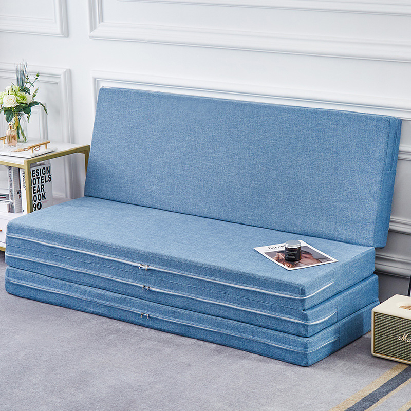 Folding mattress, soft cushion, nap mat, tatami sponge pad, single student dormitory rental, special floor mat available for customization Specification drawing