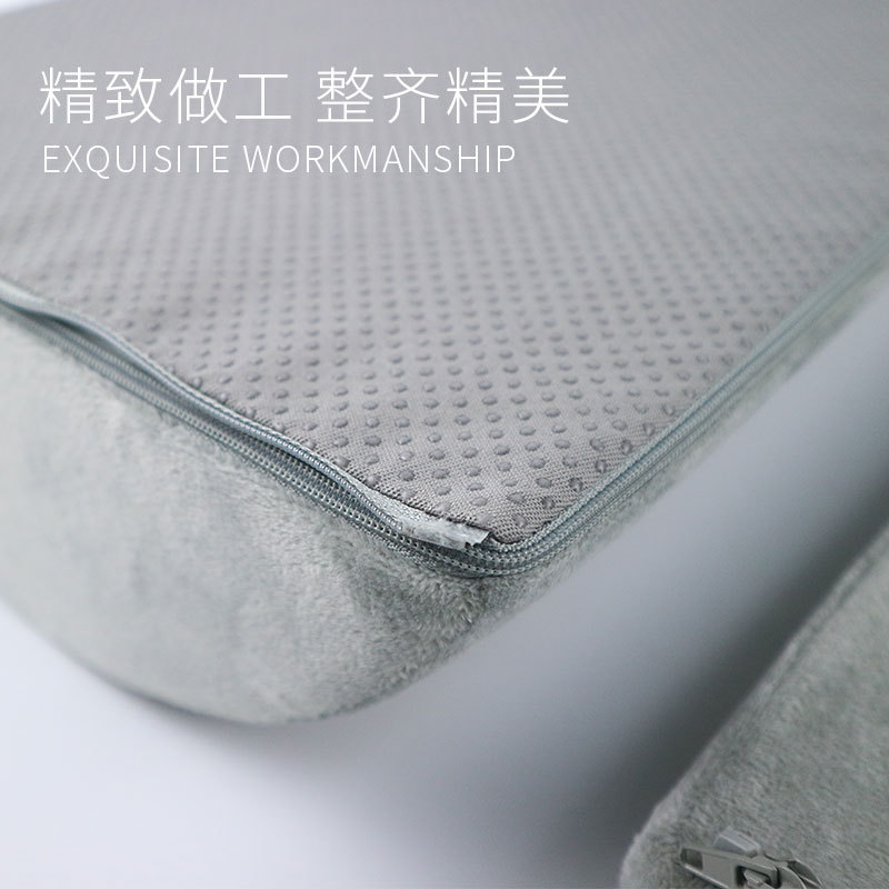 Amazon adjustable sponge foot rest mat, office foot rest wonder, semi-cylindrical foot rest mat, high rebound leg mat Specification drawing