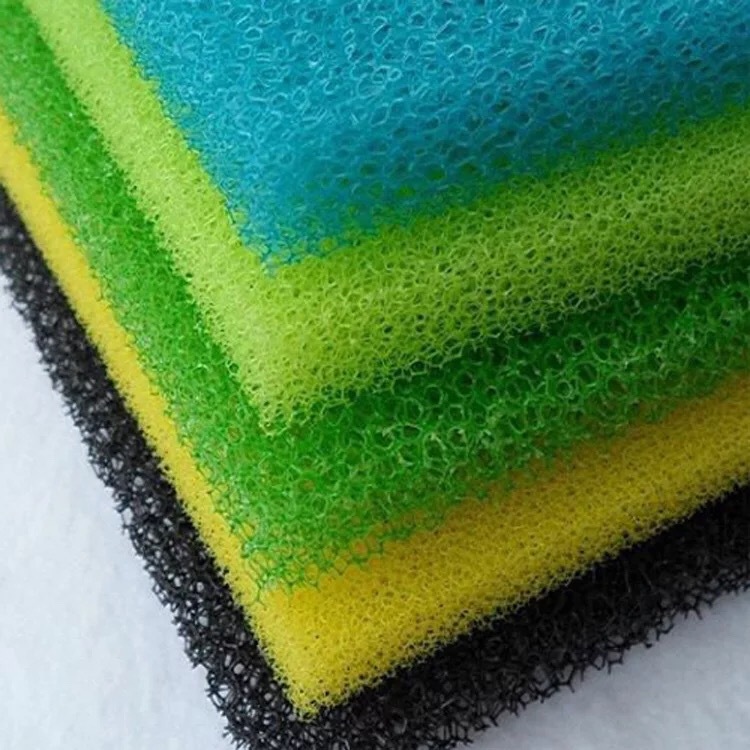The original manufacturer supplies various colored ceramic filter cotton, sewage treatment sponge, mesh fish tanks, aquariums and water pools Application Scenario