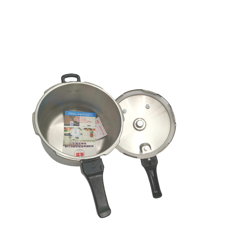 304 stainless steel pressure cooker with stainless steel bottom and steaming plate, universal pressure cooker, 22-28cm Specification image