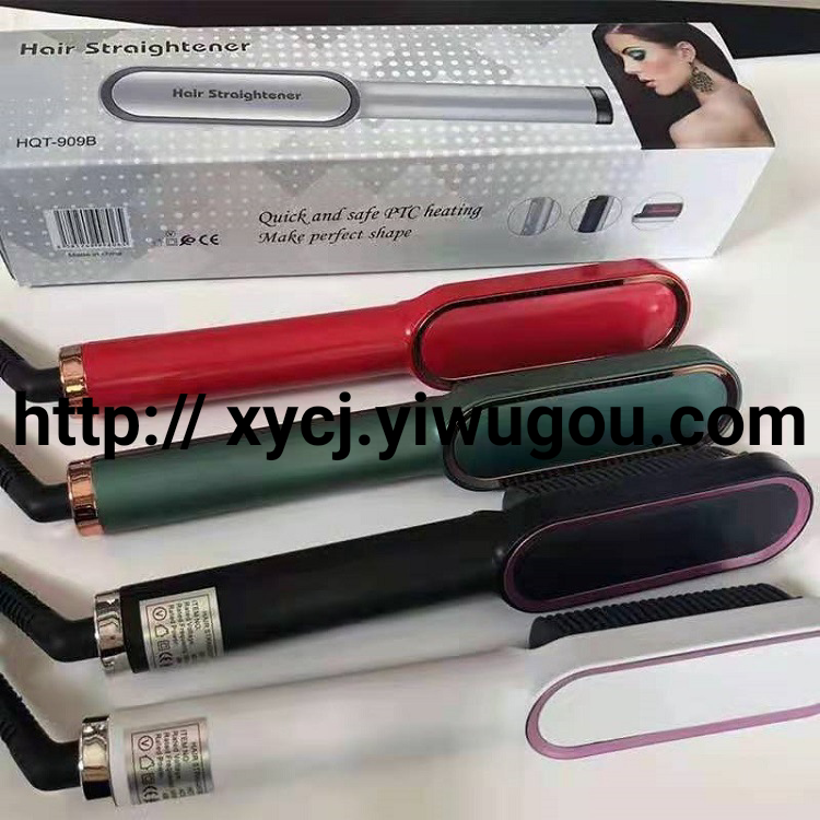 Factory sales of straight hair combs, straight hair rods, straightening boards that do not damage hair, curling irons, electric combs, and home use for inward bangs Application Scenario