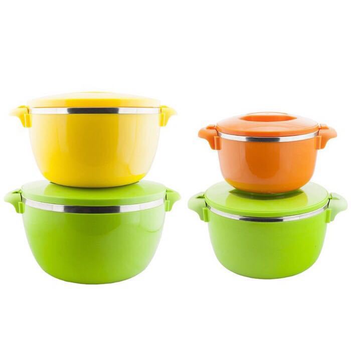 HUFA Stainless steel insulated pot, stainless steel fresh-keeping pot four-piece set/Five-piece set export insulated pot Application Scenario