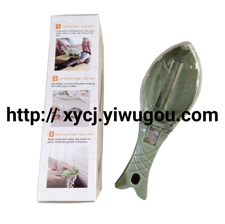 Cross-border household kitchen tools with covers, fish scale removers, kitchen fish scale scrapers, manual fish scale removal tools manufacturers Application Scenario