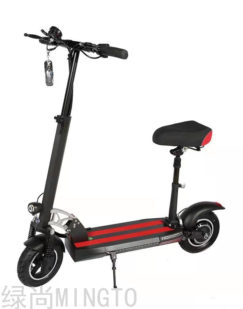 折叠自行车实物图