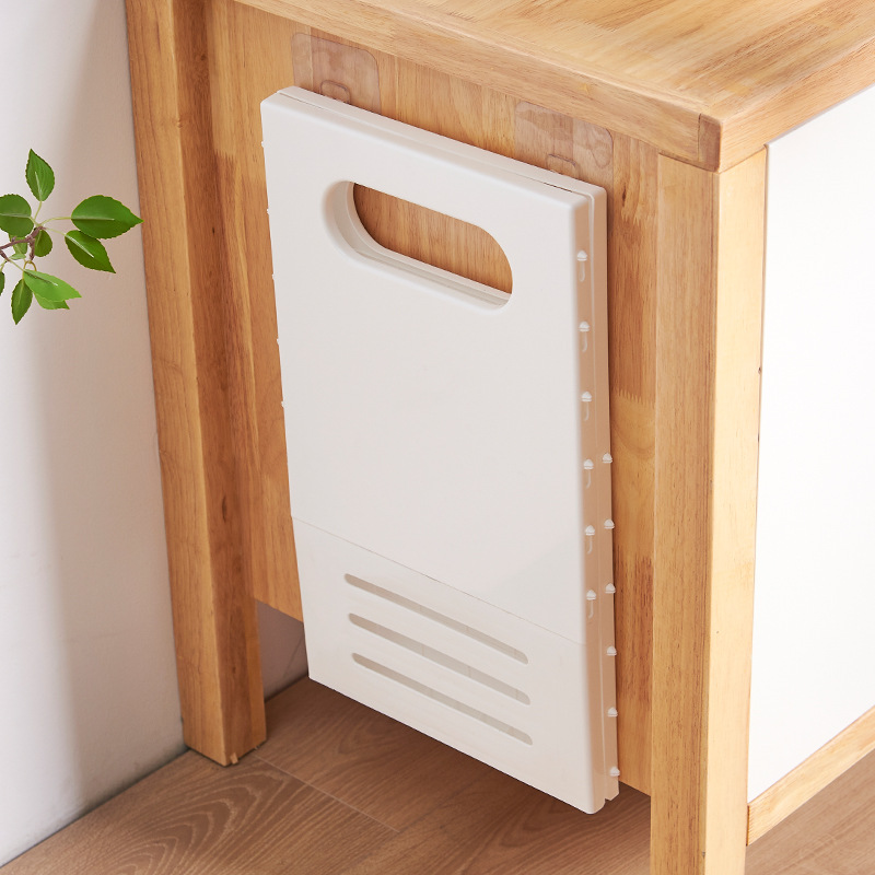 Cesta de suciedad plegable cesta de almacenamiento de ropa lavabo colgante de pared cesto de ropa cubo baño Specification image