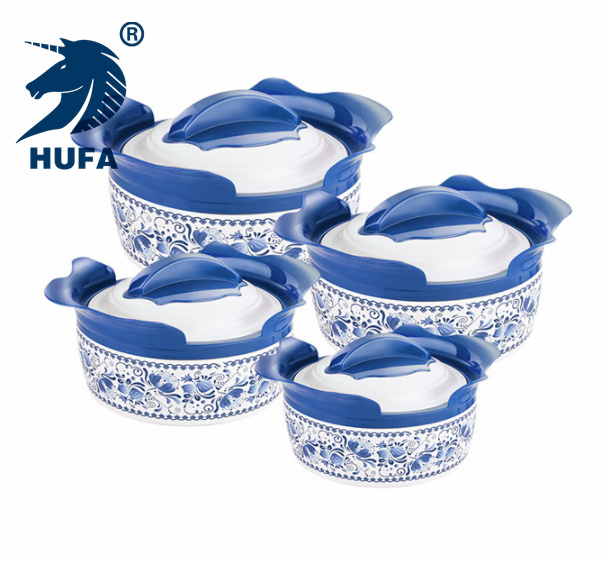 HUFA 410 Stainless Steel Cookware set Plastic Steel Magnolia Pot 800/1200/2200/3200ml Item Picture