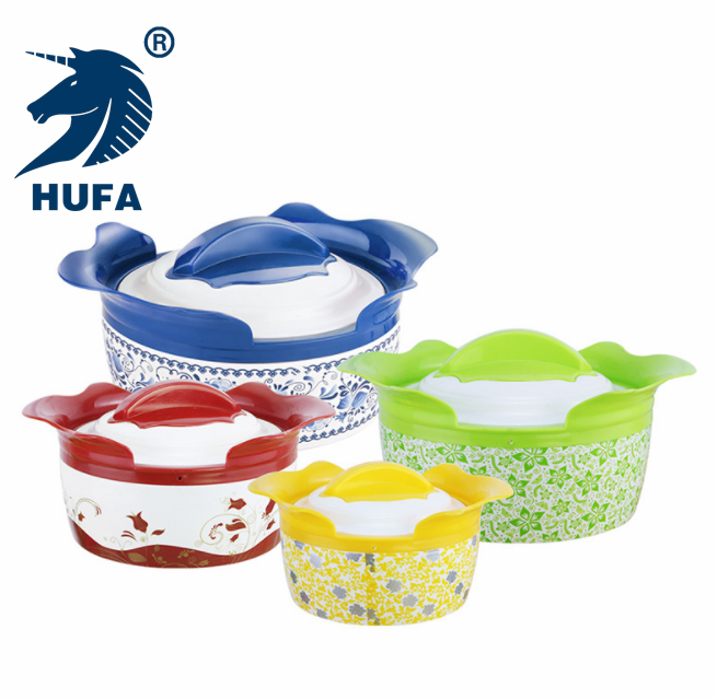 HUFA 410 Stainless Steel Cookware set Plastic Steel Magnolia Pot 800/1200/2200/3200ml