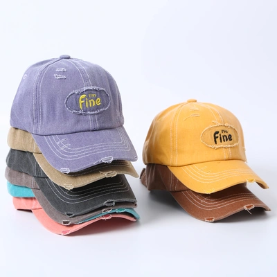 Colorful matching color fashion cap Korean version of the trend baseball cap Spring and autumn trendy outdoor leisure shade hat thumbnail