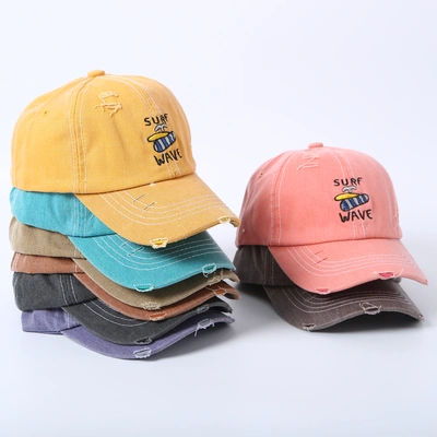 Trendy summer Korean version of the versatile cap men and women fashion baseball hat sunshade hat multicolor sunblock hat thumbnail