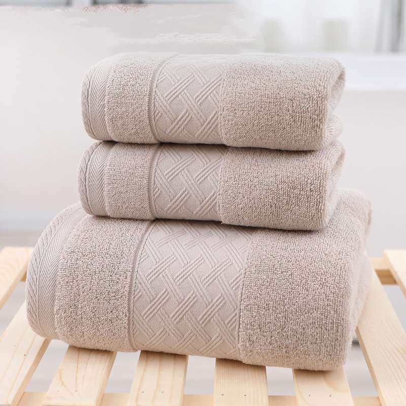 Toalla de baño de algodón toalla de juego de toallas para hombres y mujeres baño de adultos de uso doméstico 100% algodón suave no se pierde toalla súper absorbente Specification image