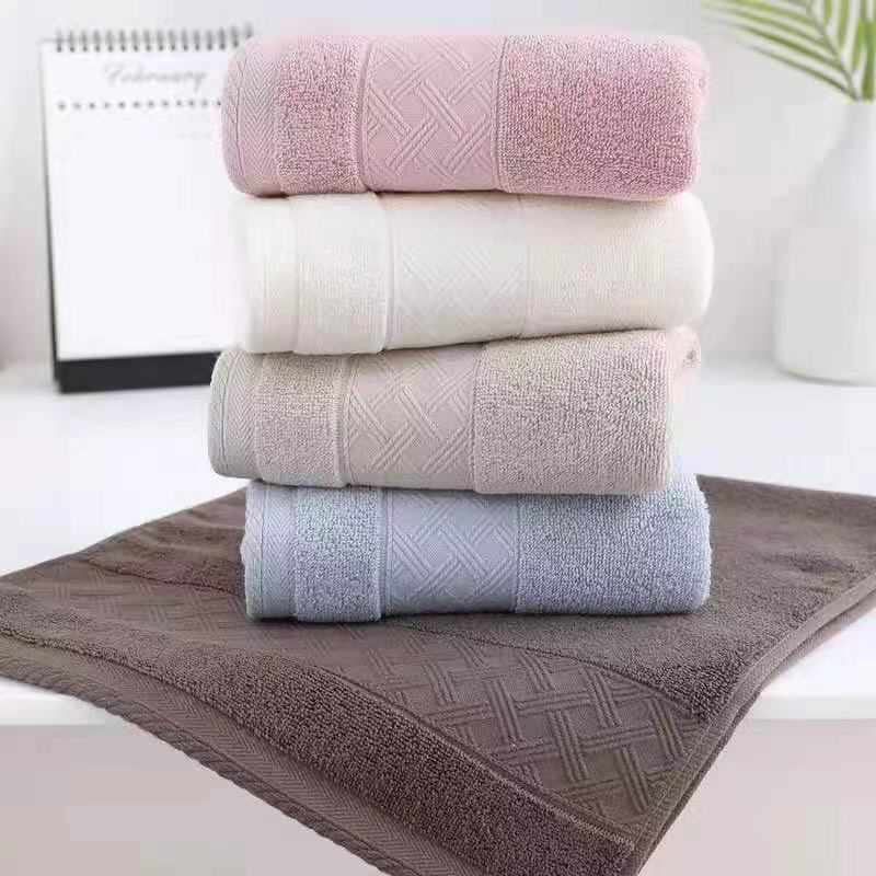 Toalla de baño de algodón toalla de juego de toallas para hombres y mujeres baño de adultos de uso doméstico 100% algodón suave no se pierde toalla súper absorbente
