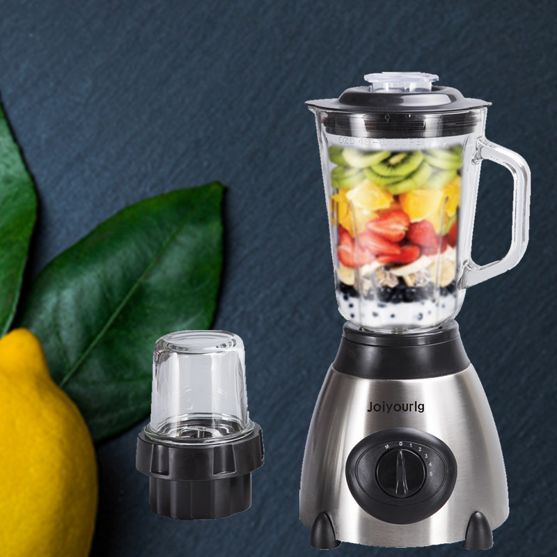 Manufacturers direct for export glass mixer household cooking machine grinding machine two-in-one mixer