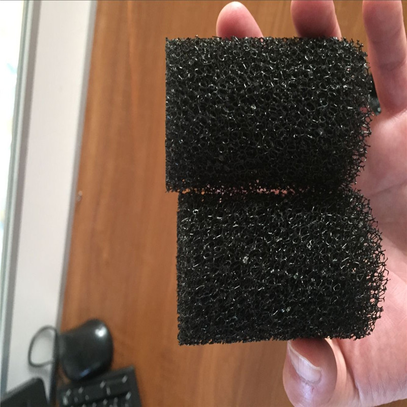 Customized sponge column water purification and impurity filtration sponge column bath hall PU mesh blasting sponge factory Specification drawing