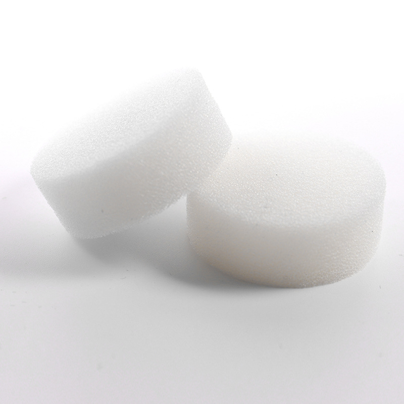 Factory direct supply of white sponge aquarium filter, special filter sponge, circular sponge inner support specifications, customizable Item Picture