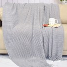 针织沙发毯波西米亚北欧风办公室流苏午睡毯膝盖毯民宿床尾毯
