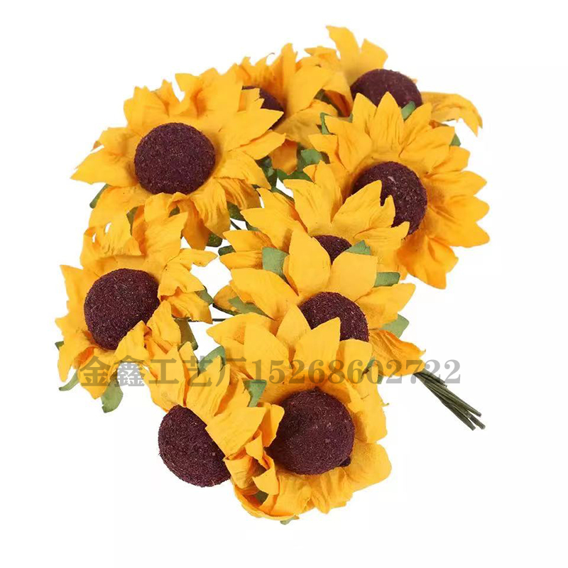 假花/毛线花束/婚庆背景/假花仿真花/红豆花产品图