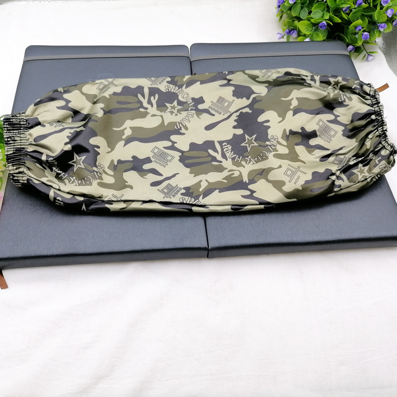 L2315 large camouflage work sleeves, household cleaning and labor protection sleeves, household men's and women's work sleeves details Picture
