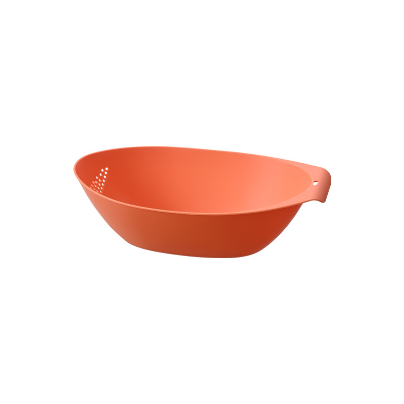 Design Creative Light Luxury Fashion Household Fruit Tray Multi-Color Optional Multi-Function Fruit Tray Drain Basket Rice Washer Item Picture
