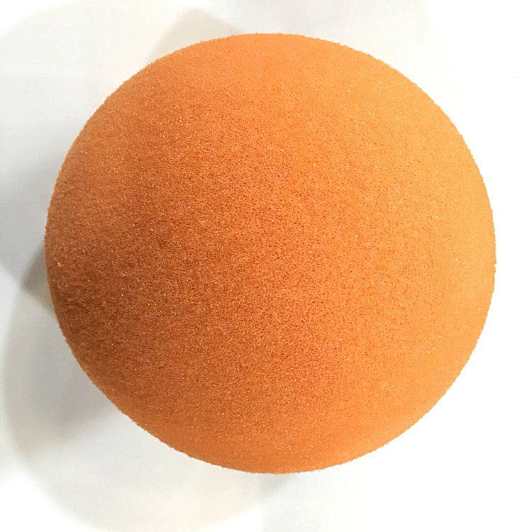 Wholesale and customization of deep black sponge products, buffer fixation, irregular-shaped packaging sponge, large round rods from the manufacturer details Picture