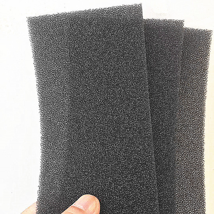 Factory wholesale pu foam mesh sponge, black 3mm mesh dust-proof sponge, custom-made warm air blower filter cotton Application Scenario